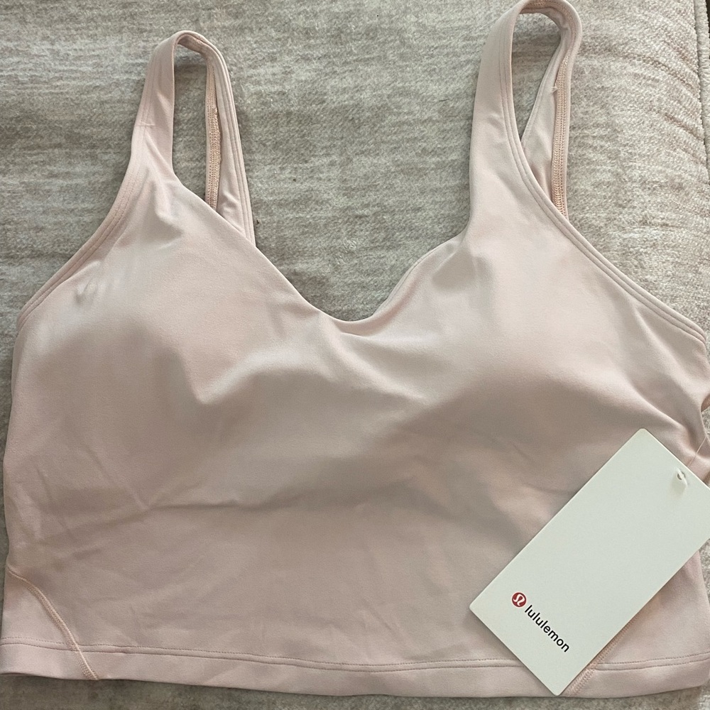 Light pink Align tank